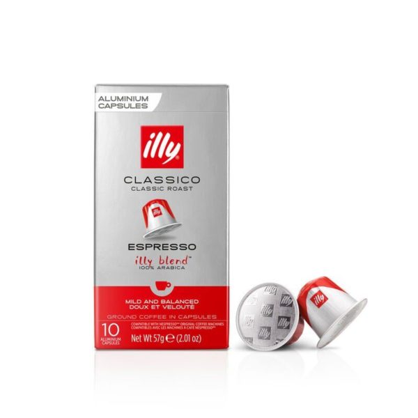 Illy Espresso Capsules Classico 10x caps συμβατές Nespresso PREMIUM