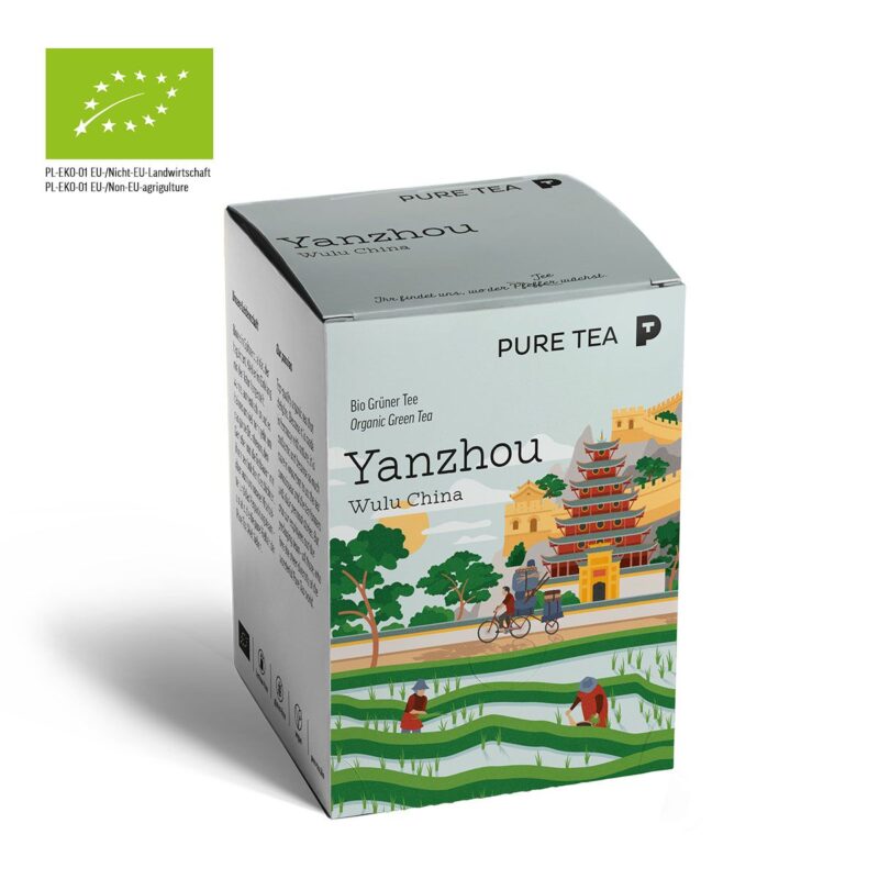 PURE TEA Organic Yanzhou Wulu China  Green Tea 15φακελάκια