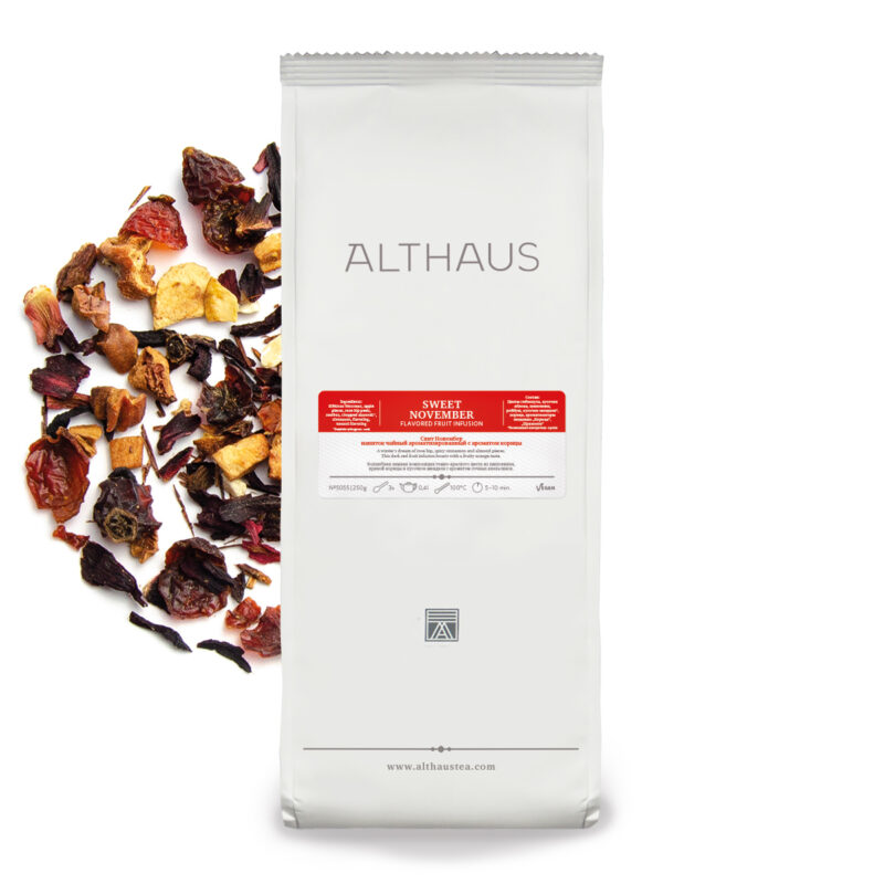 ALTHAUS SWEET NOVEMBER Fruit Tea Loose 250gr